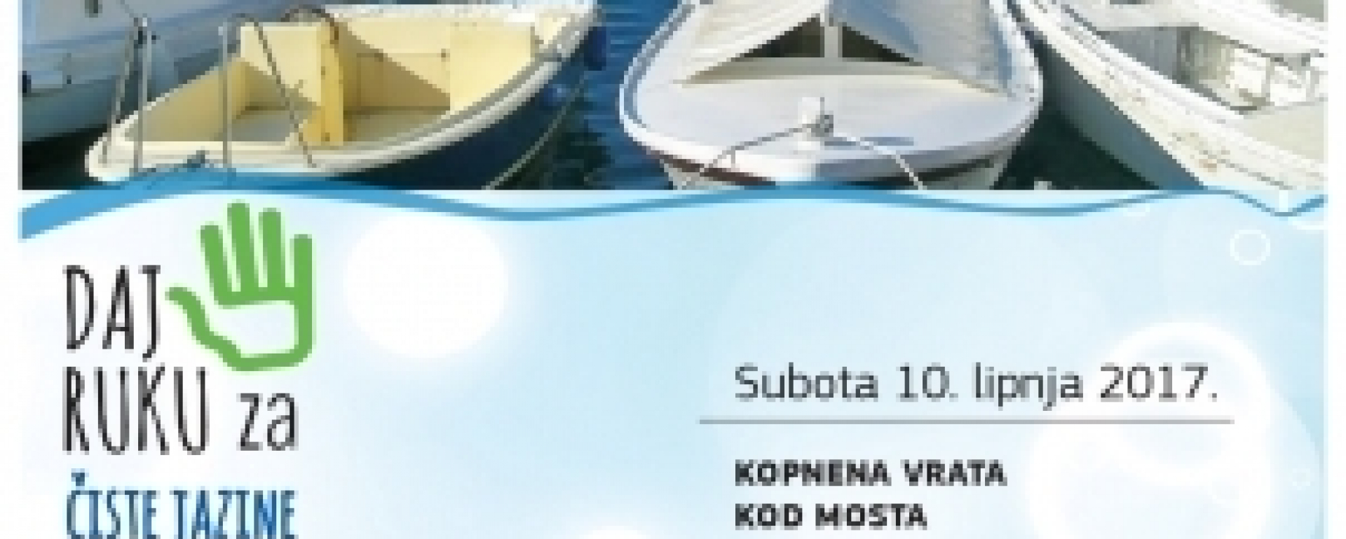 Eko akcija čišćenja podmorja "Daj ruku za čiste Jazine"
